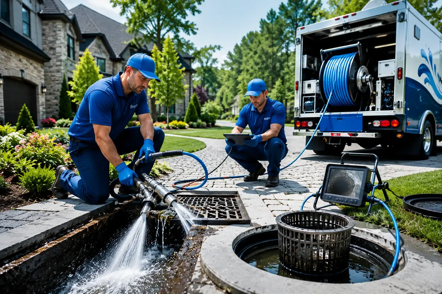 Local outdoor drain cleaning professionals in East Meredith, NY